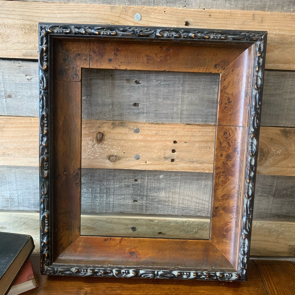Rustic 8x10 Frame with Copper Highlights
